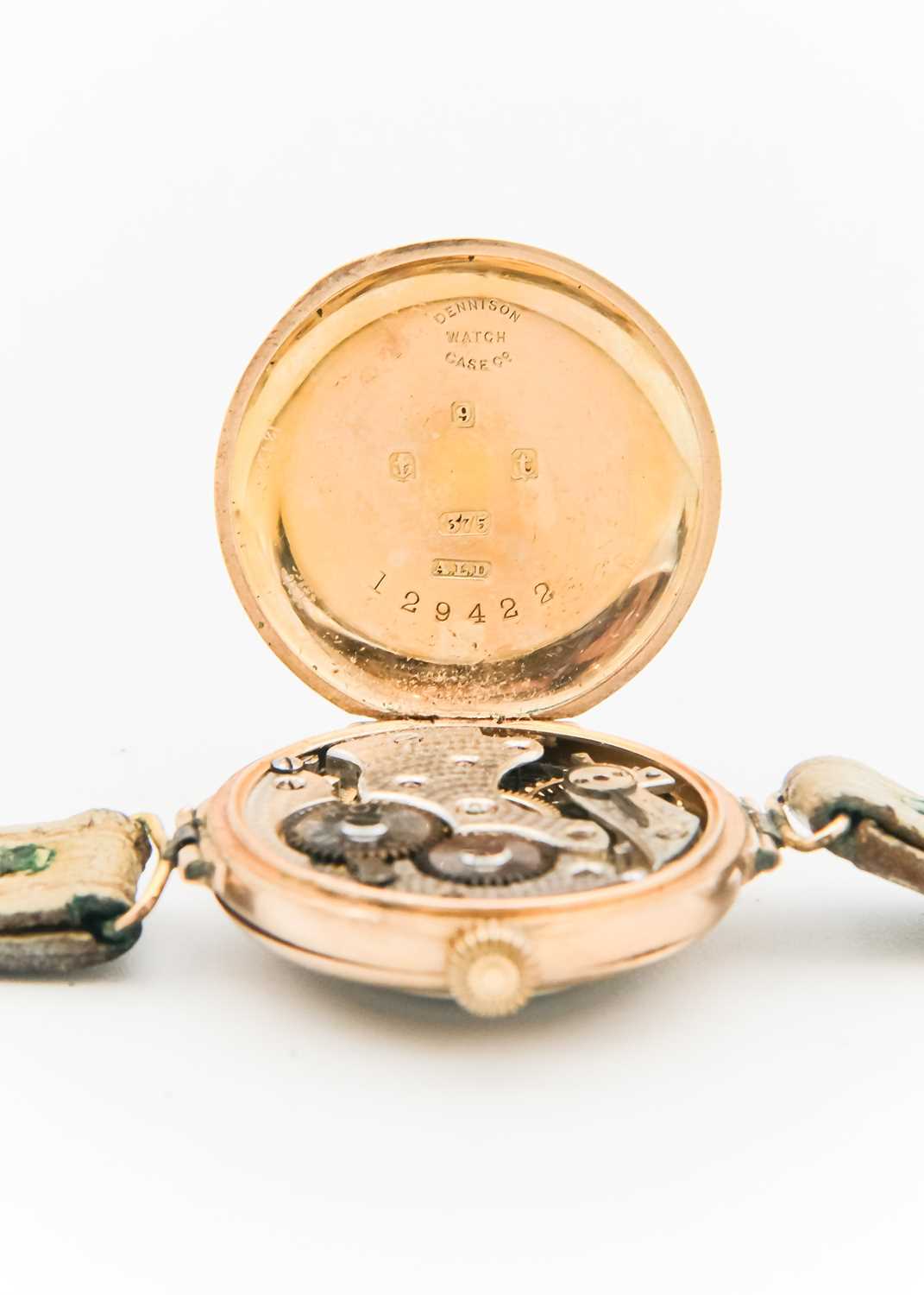 ROLEX - An early 20th century 9ct lady's manual wind wristwatch. - Image 2 of 4