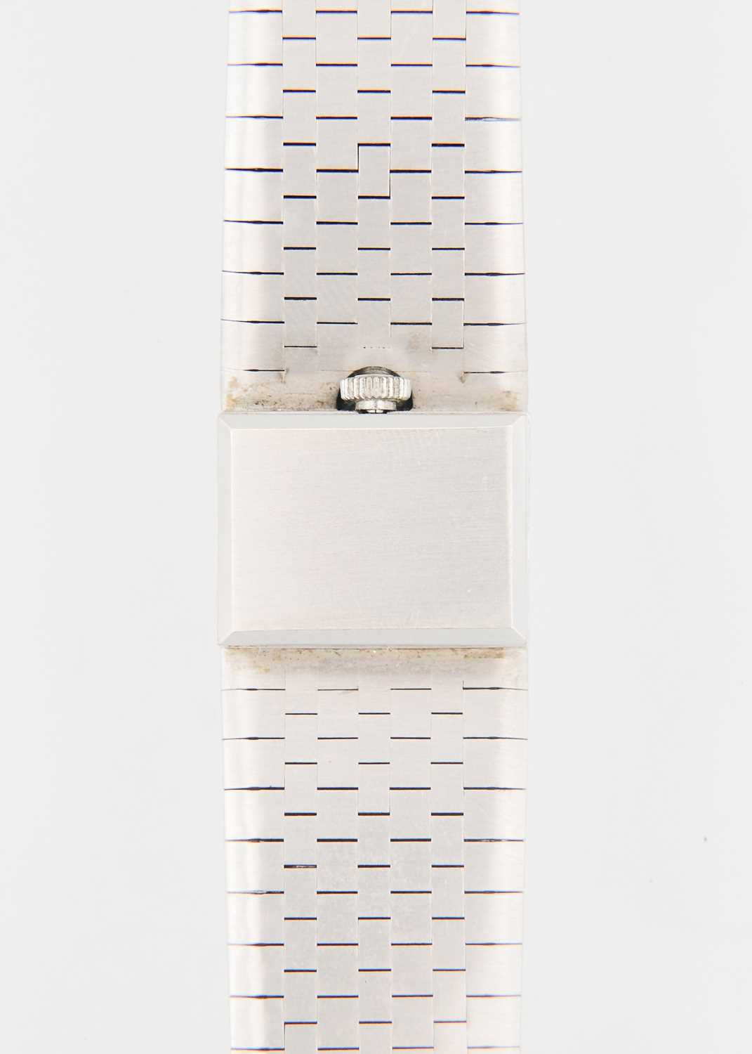 BUECHE-GIROD - A 9ct white gold lady's manual wind bracelet wristwatch. - Image 2 of 4