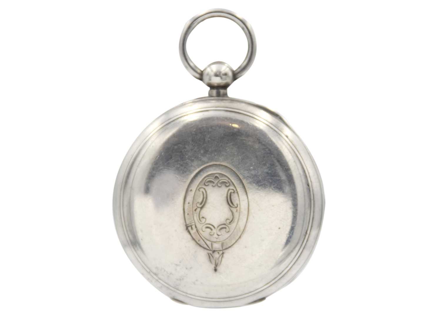 Two American Watch Co. Waltham silver-cased key wind pocket watches. - Image 7 of 7