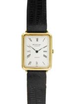 RAYMOND WEIL - A gentleman's quartz gold-plated dress wristwatch, ref. 9502.