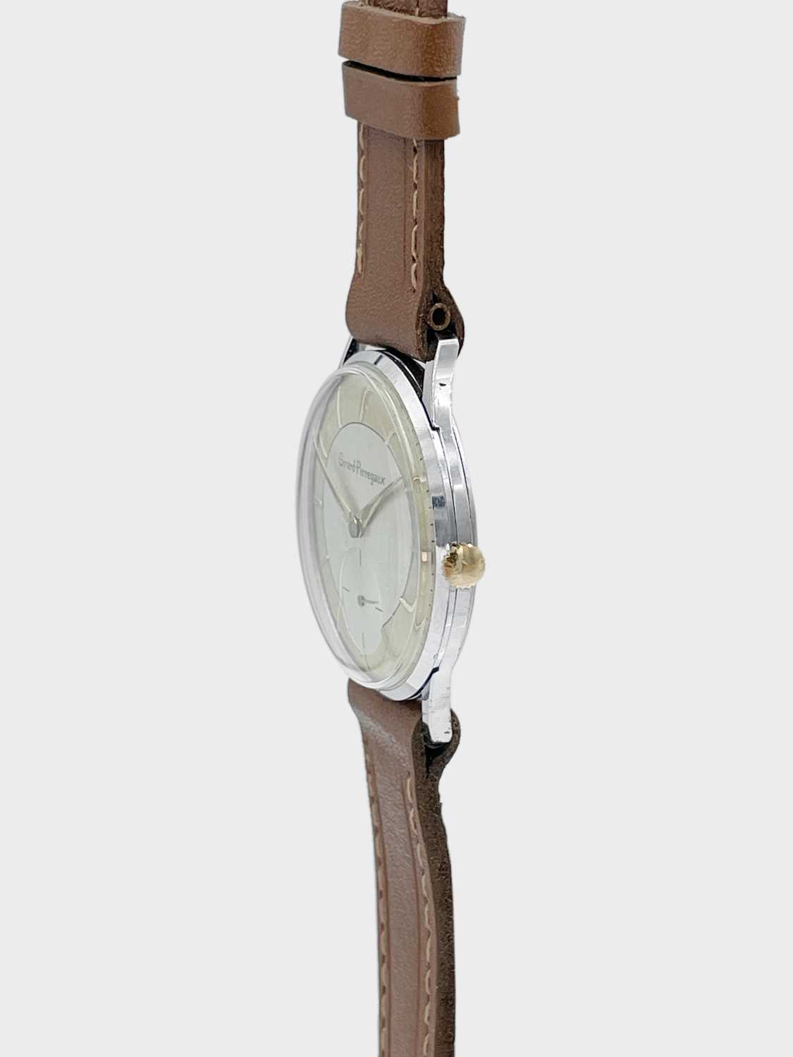 GIRARD-PERREGAUX - A stainless steel manual wind gentleman's wristwatch. - Image 2 of 4