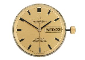 OMEGA - A Constellation Automatic chronometer dial and movement, cal. 751.