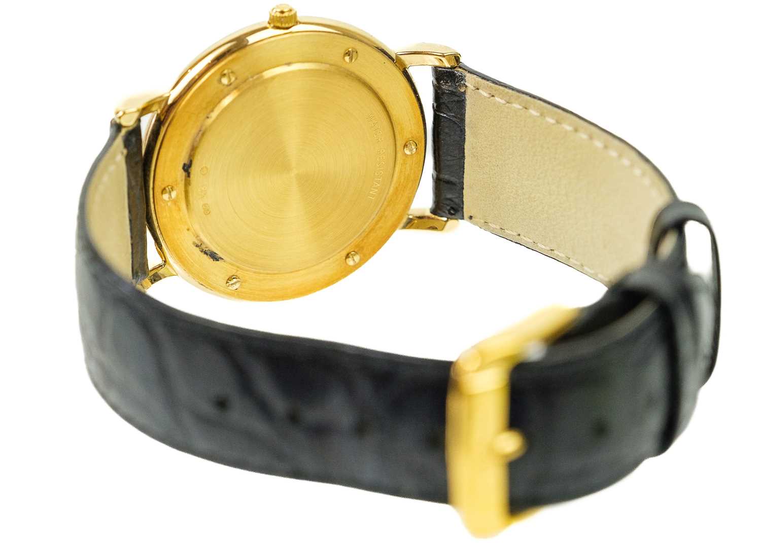TISSOT - A 'Gold Collection' 18ct gold-cased gentleman's quartz dress wristwatch. - Bild 4 aus 5
