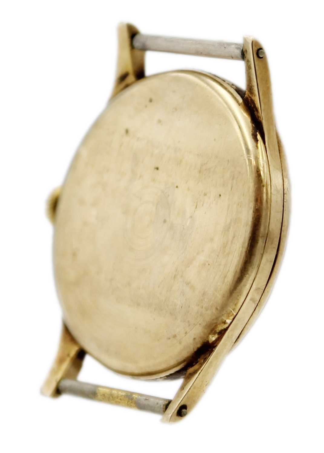 LONGINES - A 9ct gentleman's manual wind wristwatch. - Image 4 of 7
