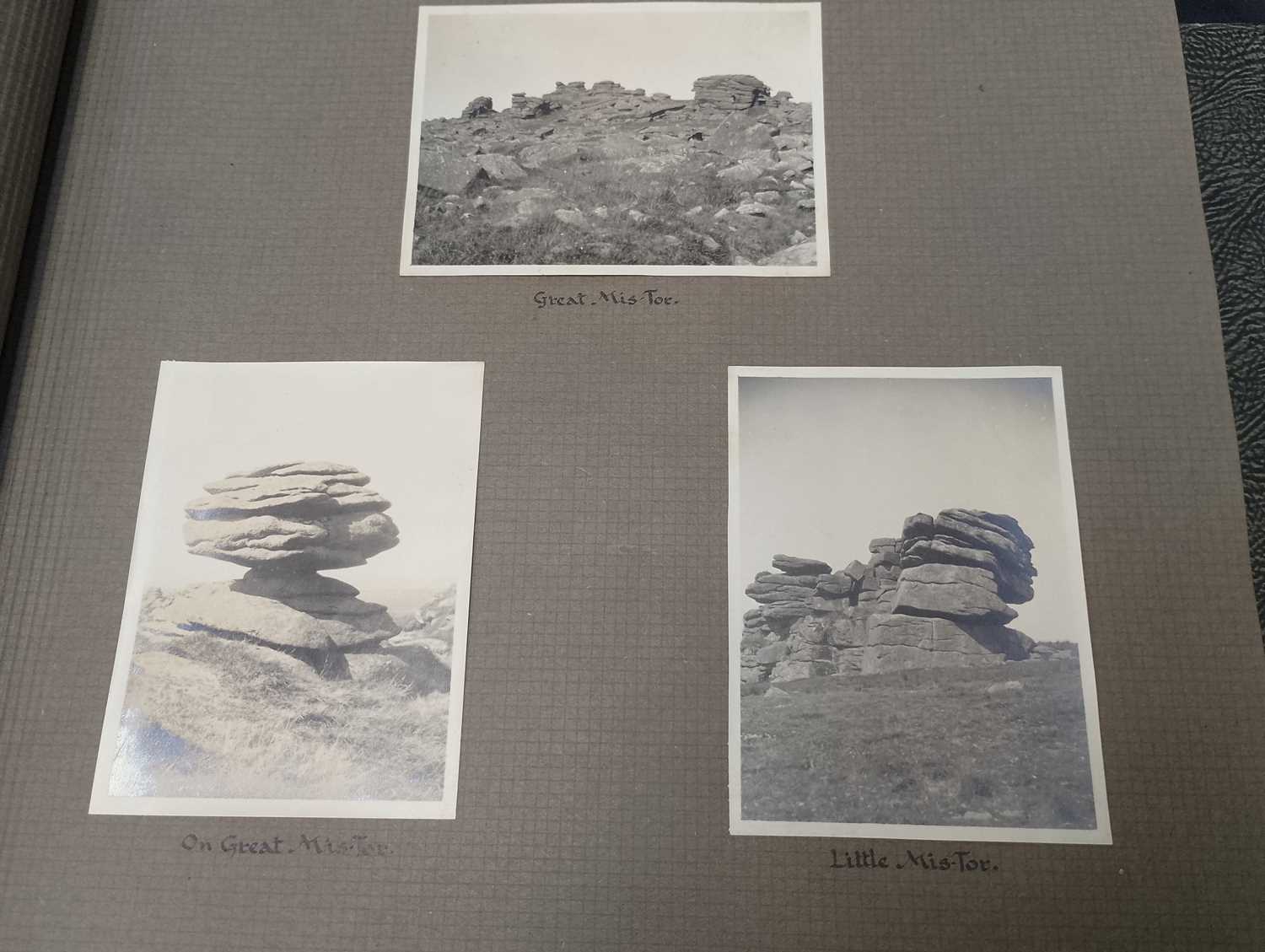 Two albums of photographs, Dartmoor and South Devon. - Image 24 of 27