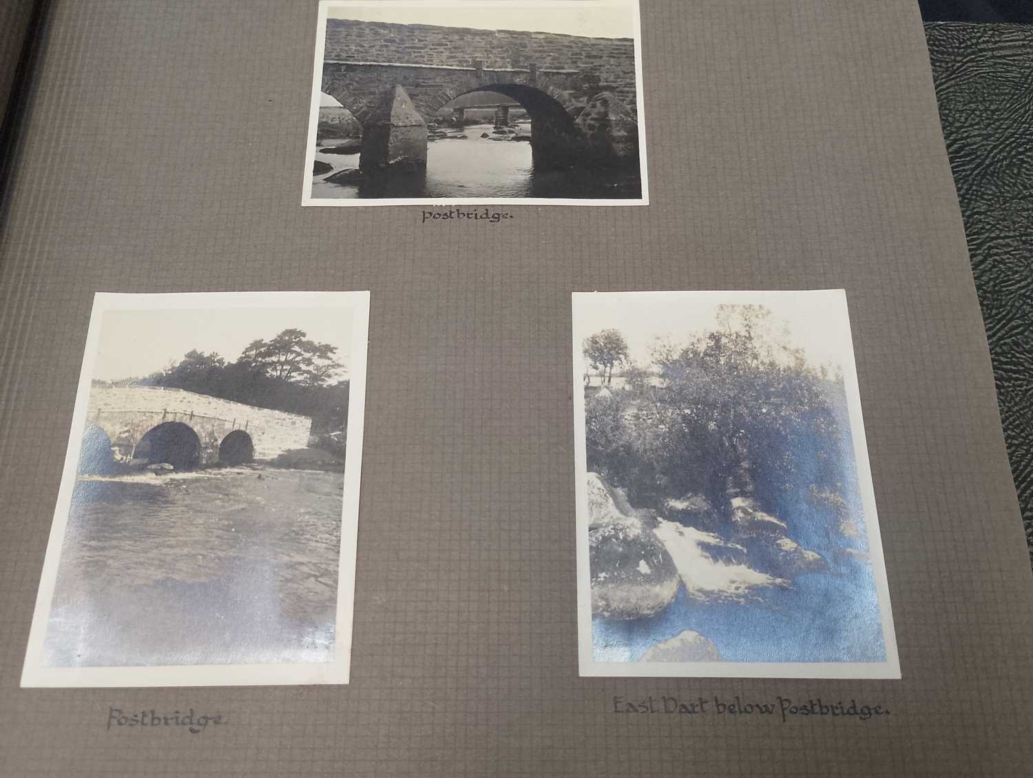 Two albums of photographs, Dartmoor and South Devon. - Image 25 of 27