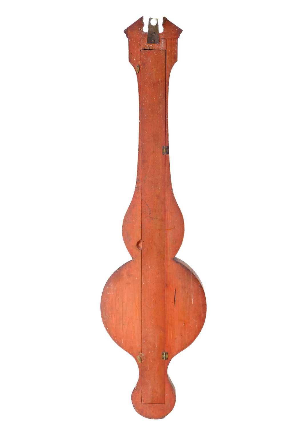 A 19th century mahogany barometer/thermometer by Cetti & Co. of London. - Image 2 of 7