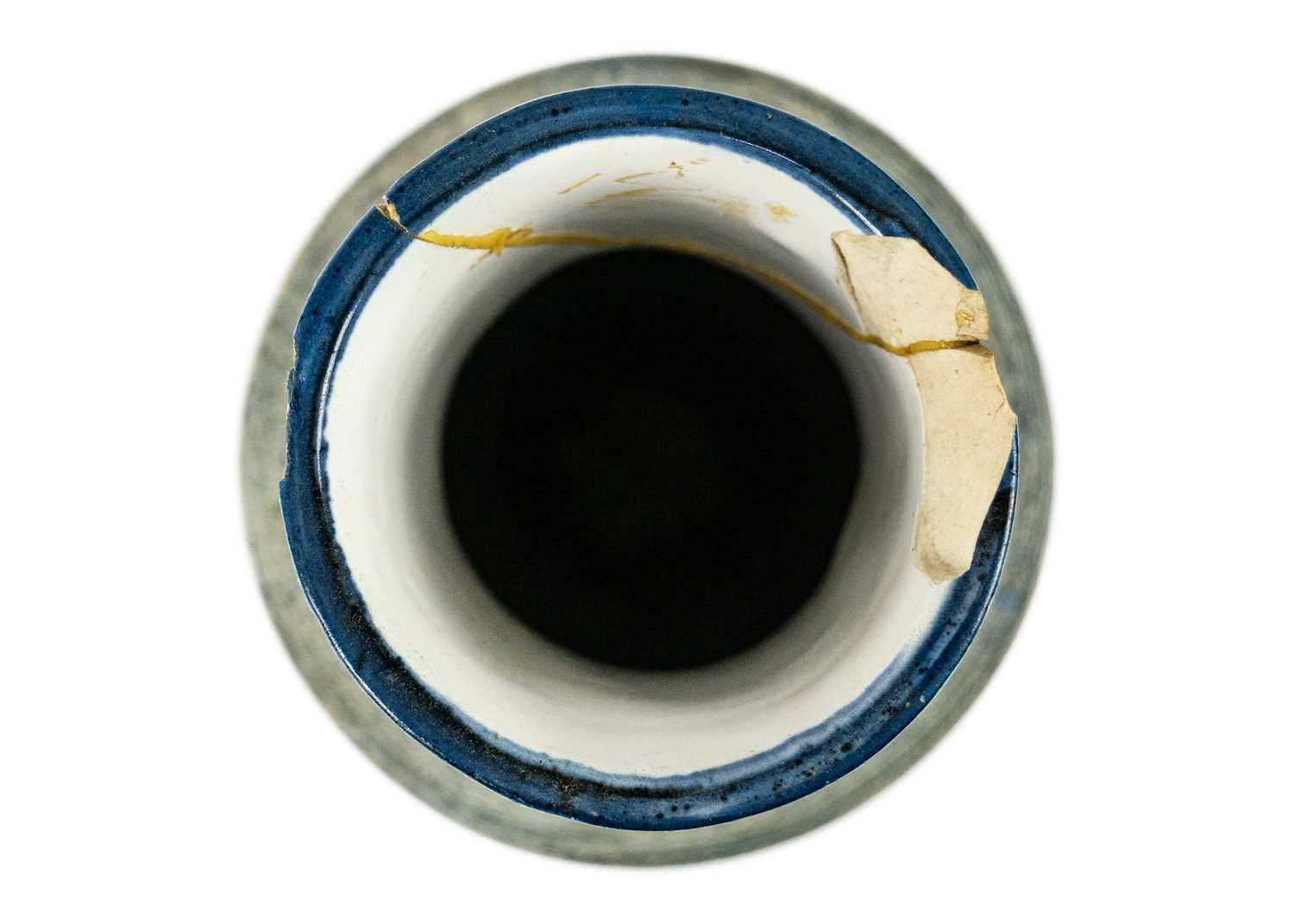 A troika cylindrical vase. - Image 5 of 6