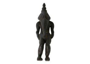 A Ramu River Papua New Guinea wood carved figure.