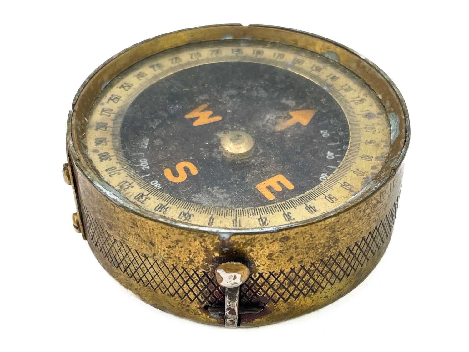 A brass dip needle compass. - Image 10 of 12