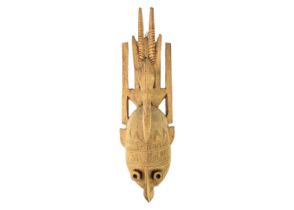 A Bambara antelope mask.