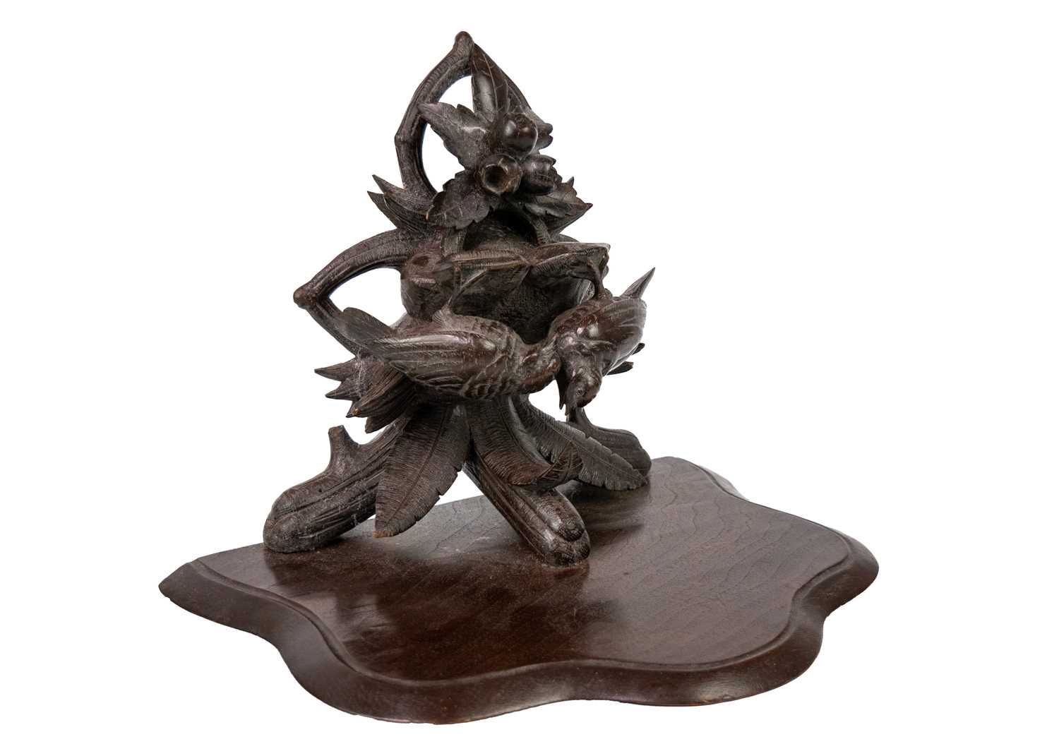 A Black Forest carved wall bracket. - Image 2 of 4