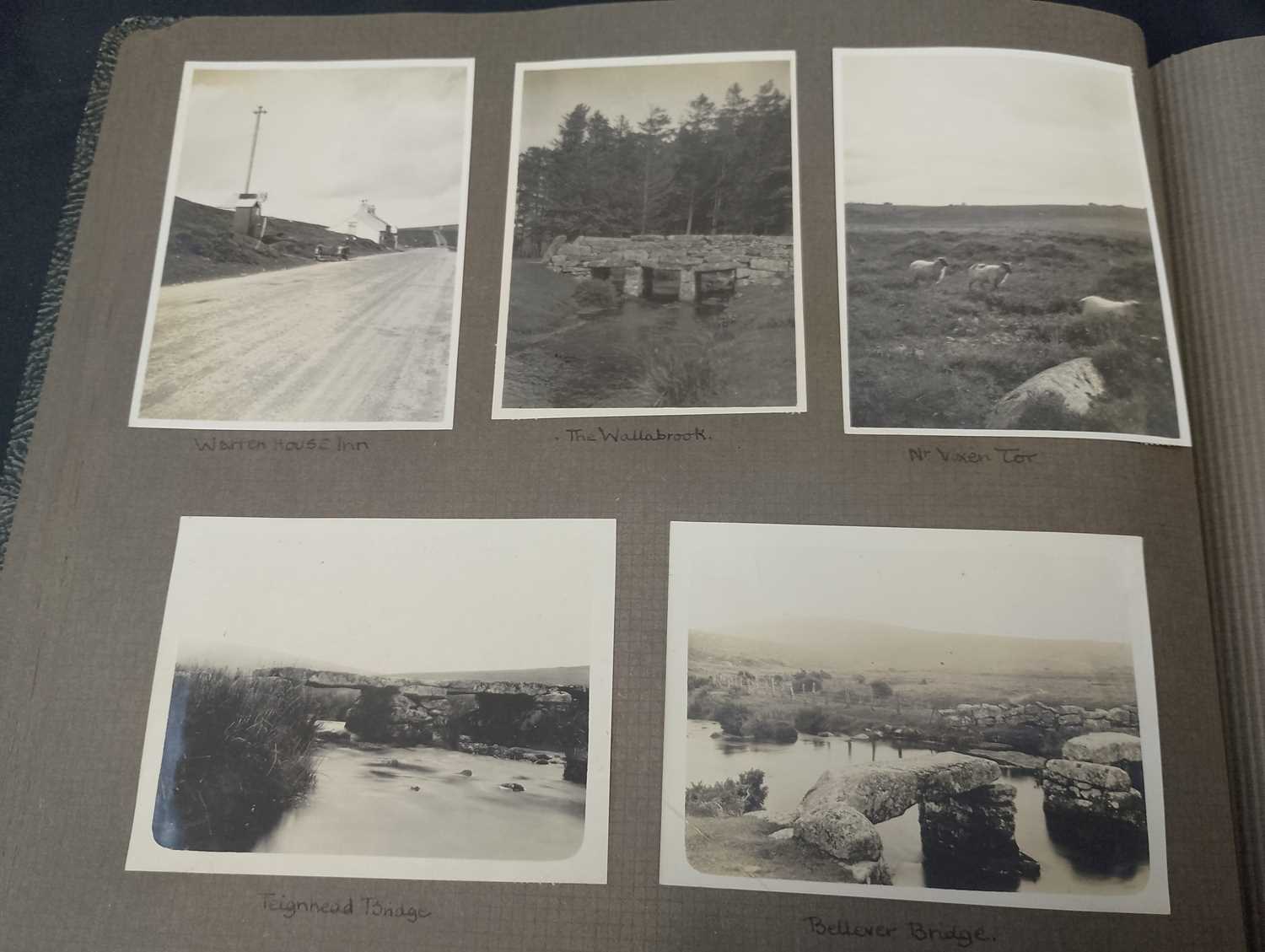 Two albums of photographs, Dartmoor and South Devon. - Image 17 of 27