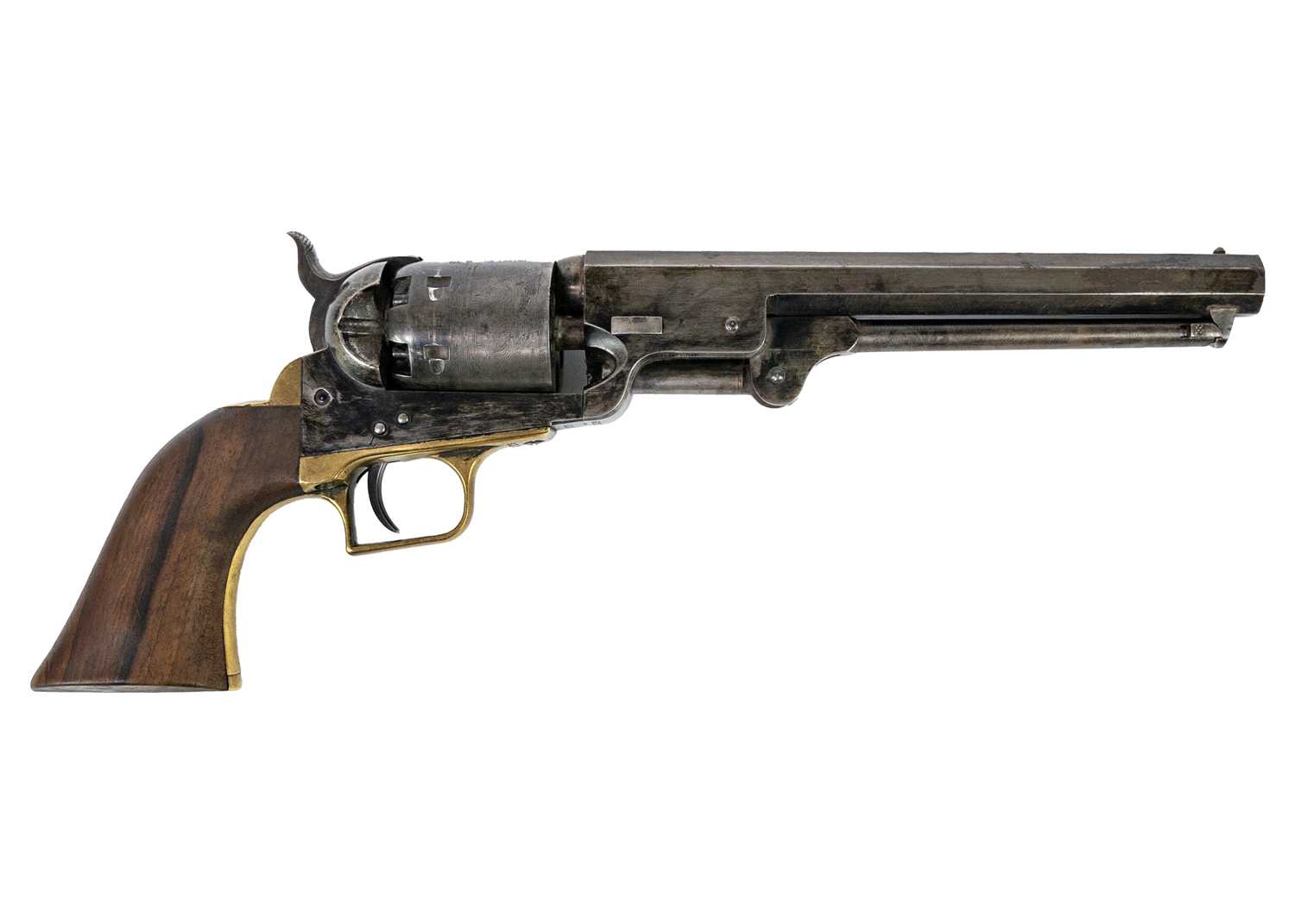 A Colt Navy 1851 model percussion revolver. - Image 2 of 6