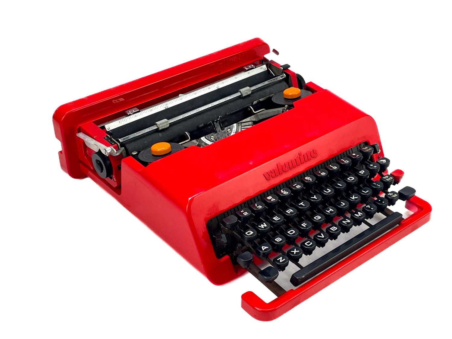 Ettore Sottsass and Perry King for Olivetti, A Valentine typewriter. - Image 2 of 6