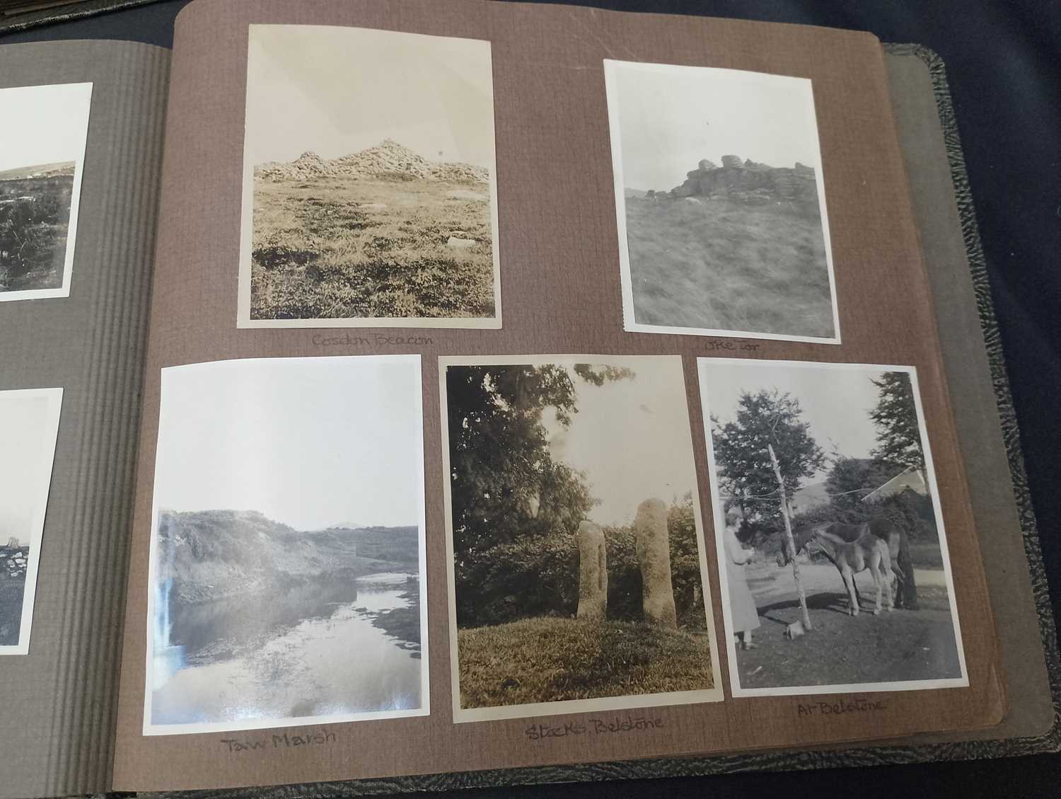 Two albums of photographs, Dartmoor and South Devon. - Image 20 of 27