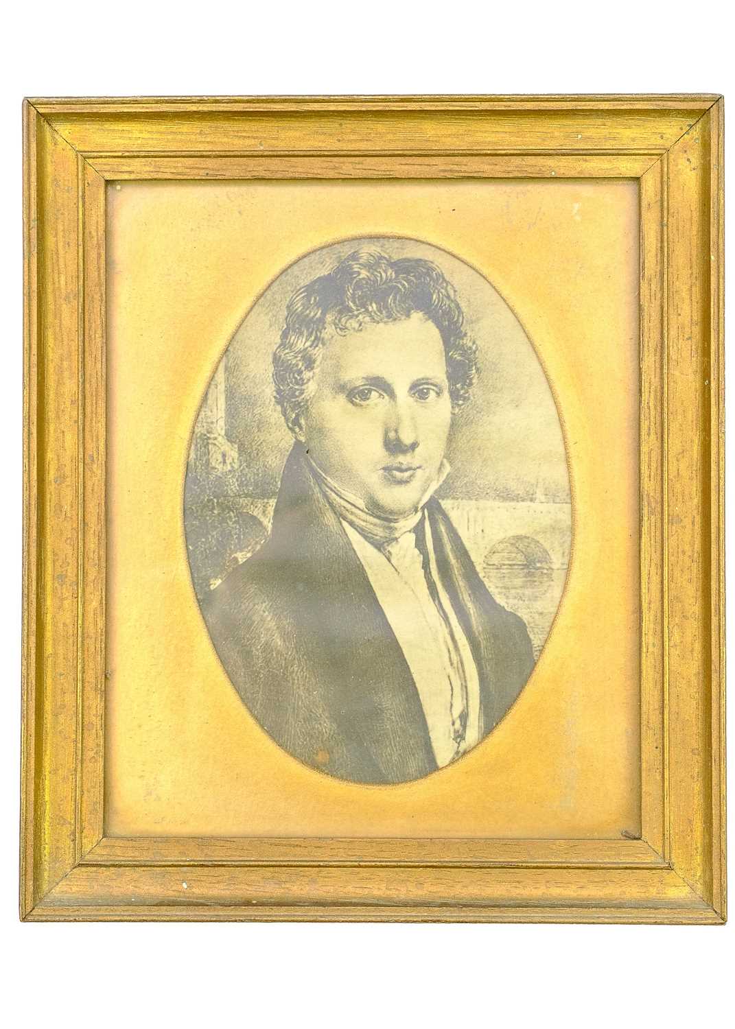 Two early 19th century portrait miniatures in watercolour. - Image 3 of 5