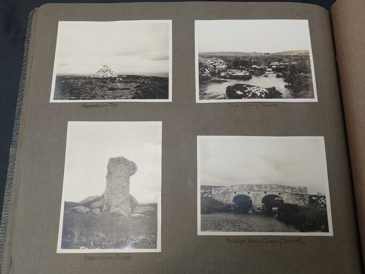 Two albums of photographs, Dartmoor and South Devon. - Image 19 of 27