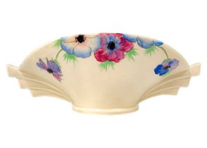 A Clarice Cliff Anemone pattern shape 450 daffodil bowl.
