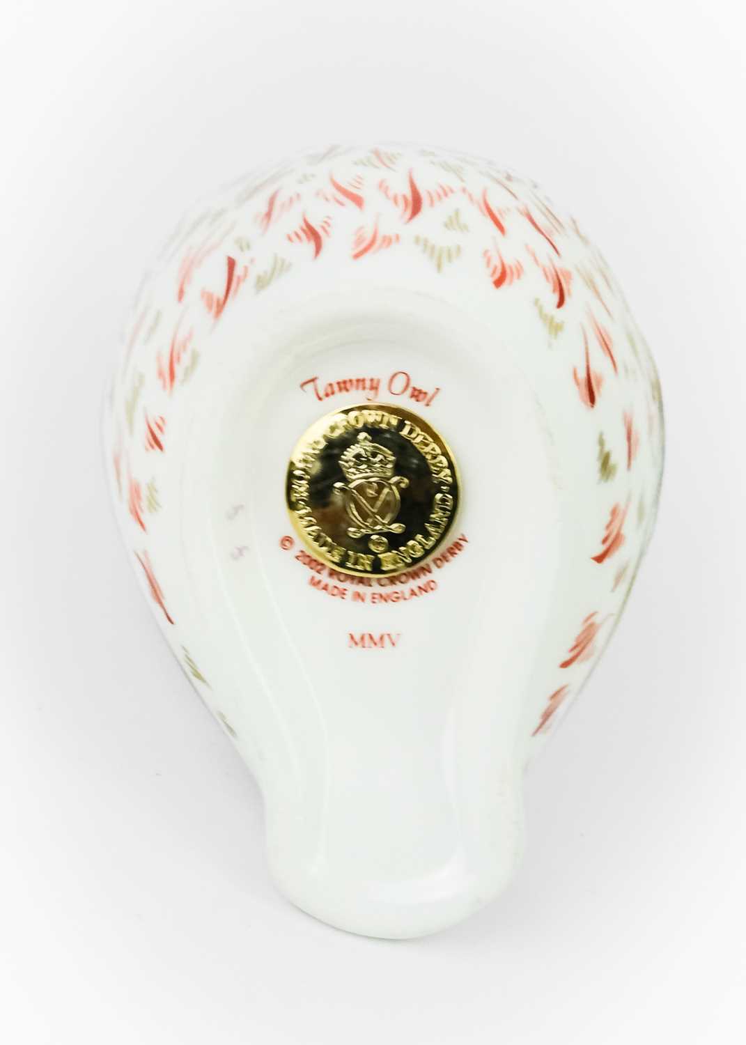 Three Royal Crown Derby paperweights. - Image 7 of 10