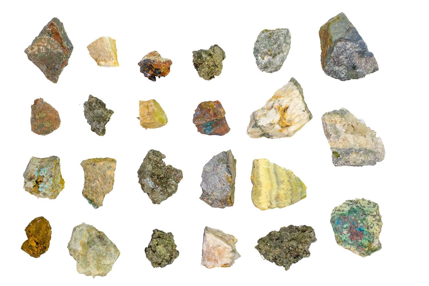 A collection of minerals. - Image 3 of 6