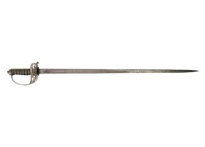 A George V Wilkinson King's Royal Rifles officer's sword.