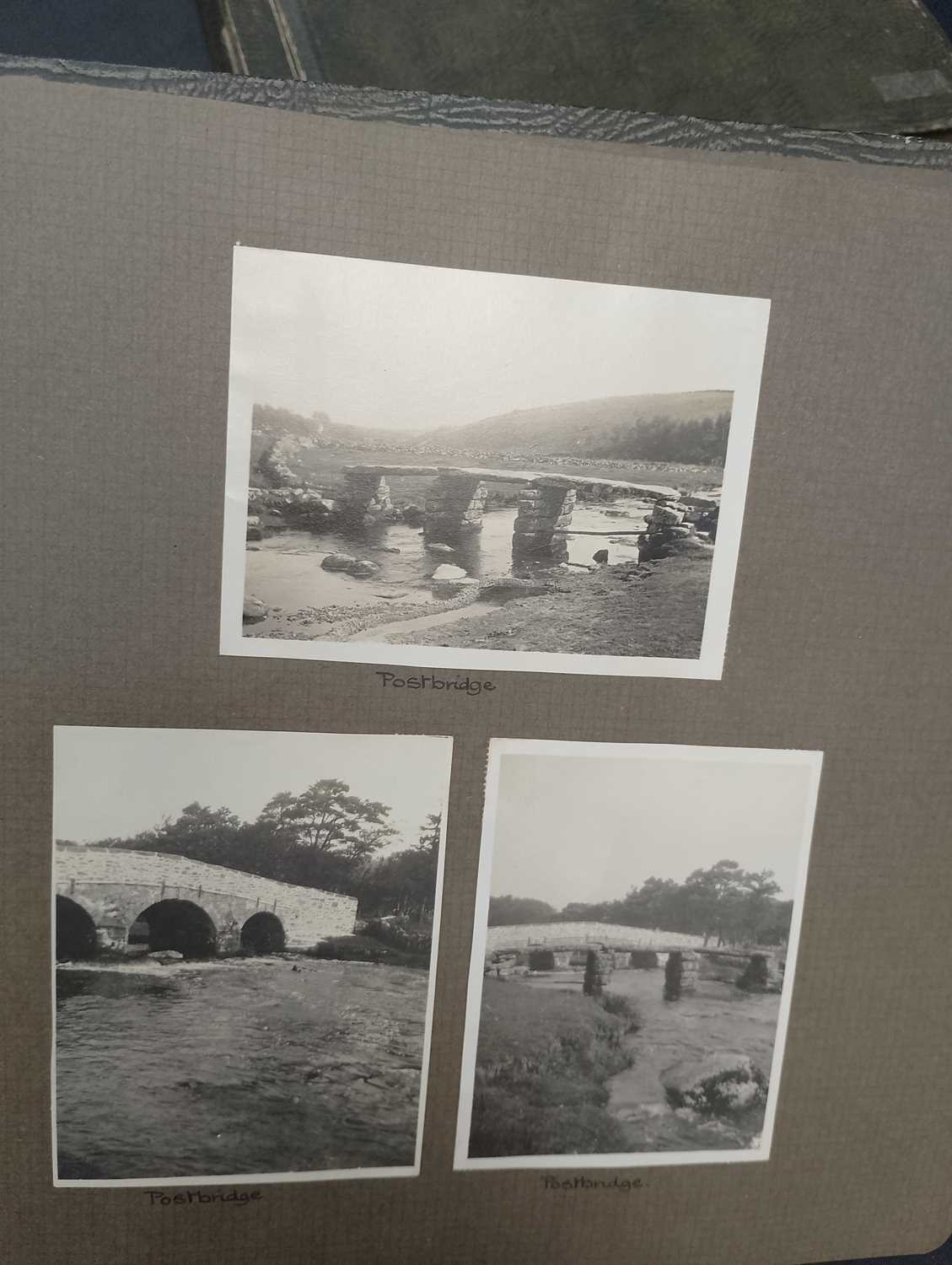 Two albums of photographs, Dartmoor and South Devon. - Image 16 of 27