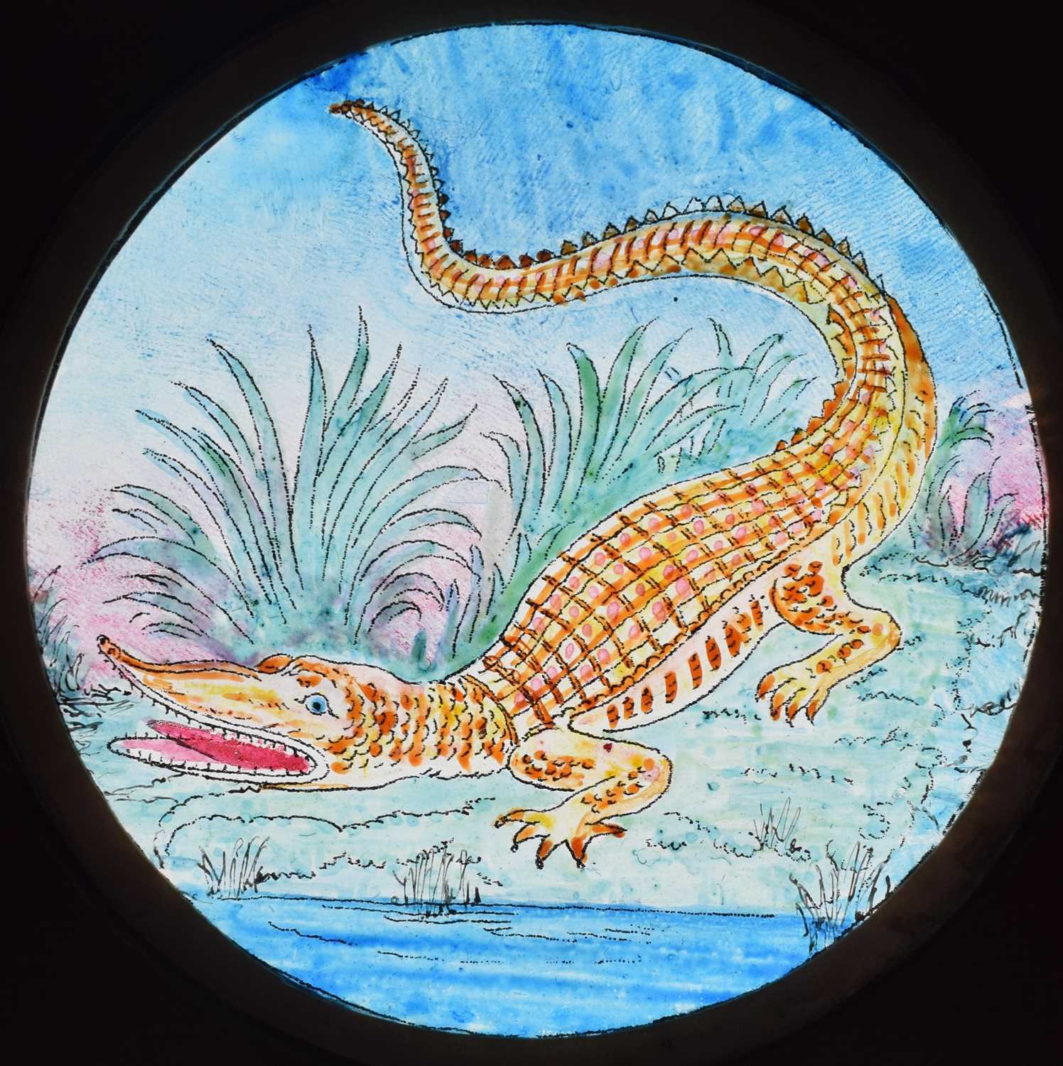 Magic Lantern Slides, Hand painted. Alice's Adventures in Wonderland & Through the Looking Glass. A - Bild 21 aus 48