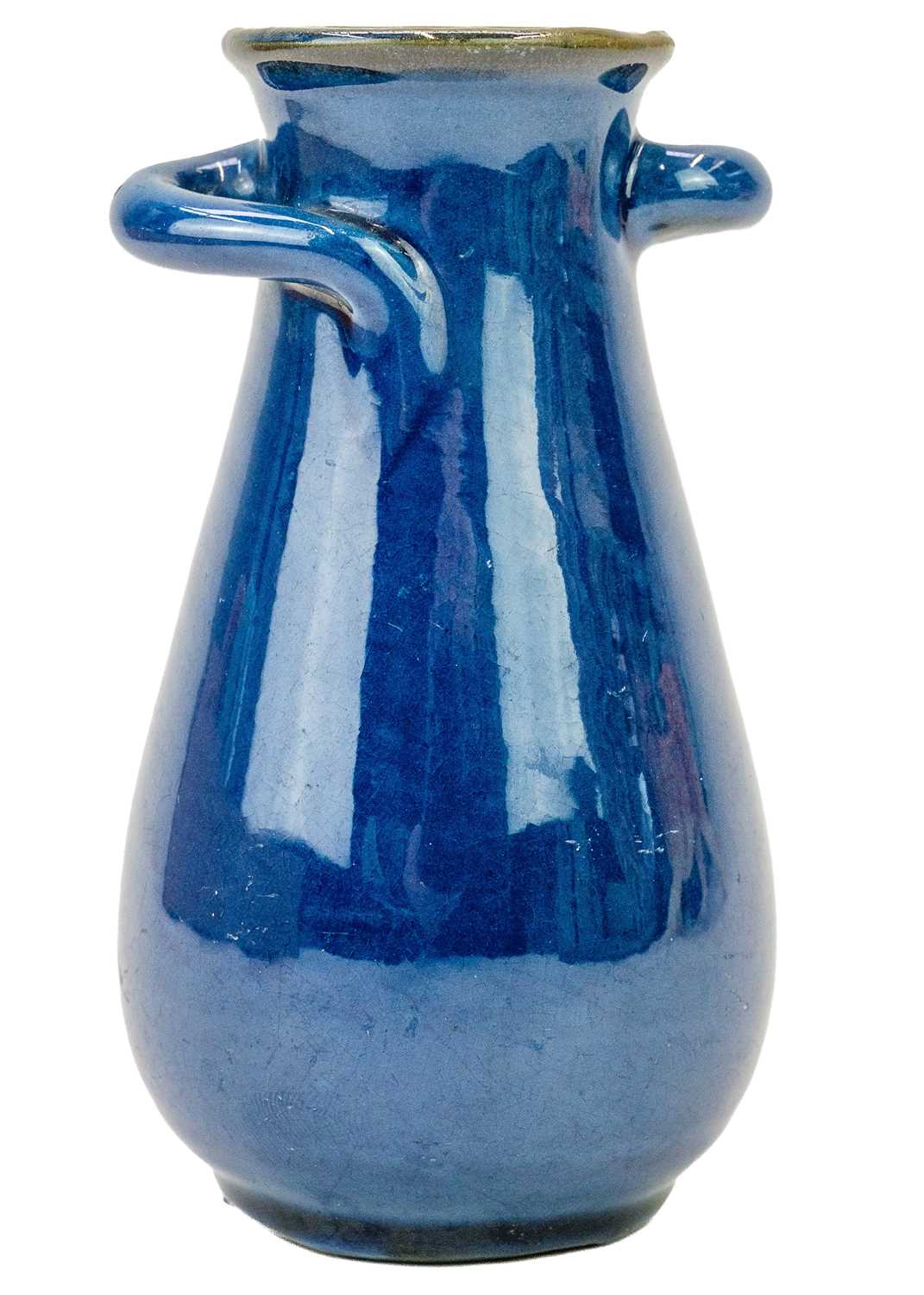 A small Barum Ware Arts and Crafts vase retailed by Liberty. - Image 6 of 14