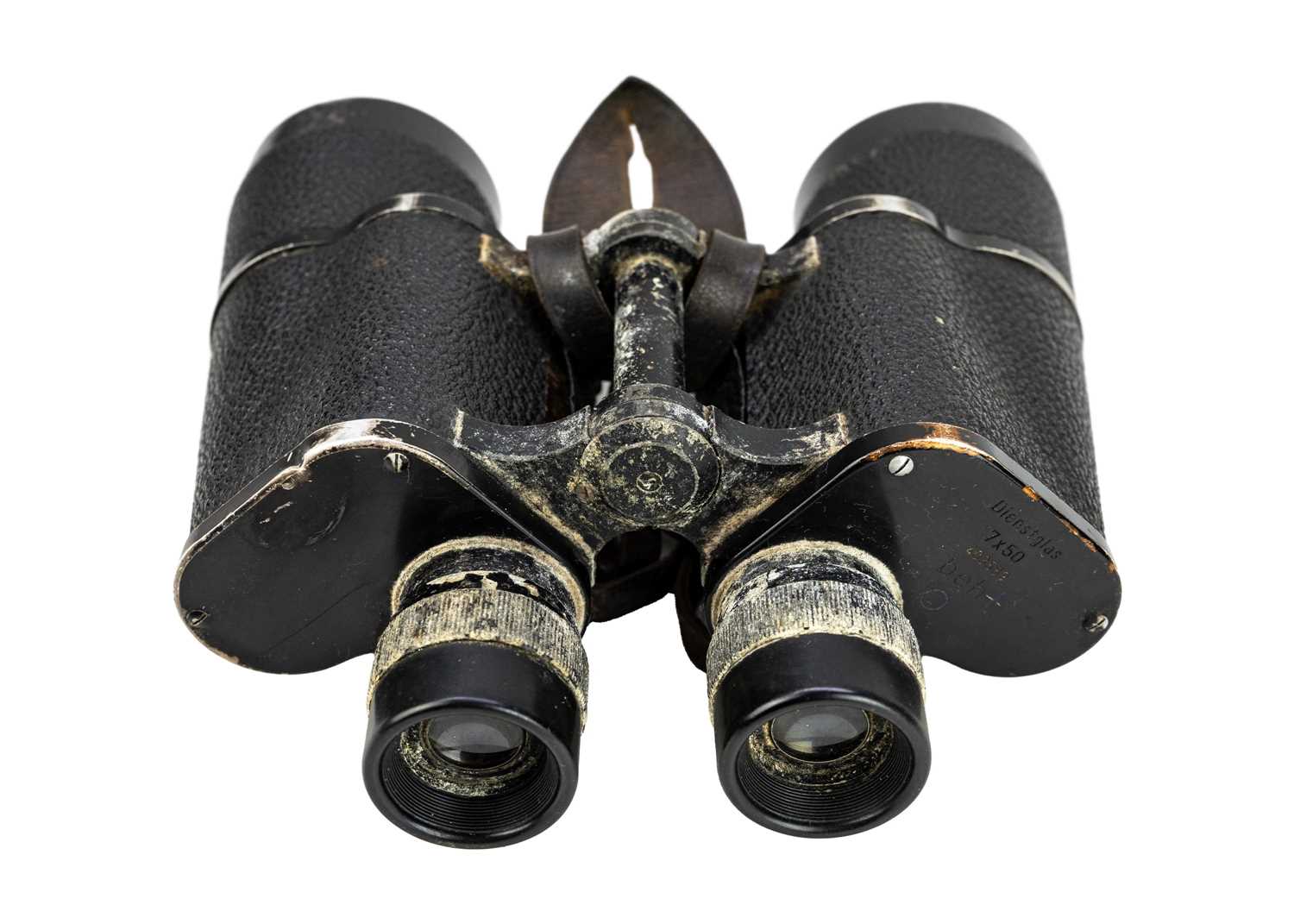 A pair of WW II era 7x50 binoculars by Ernst Leitz