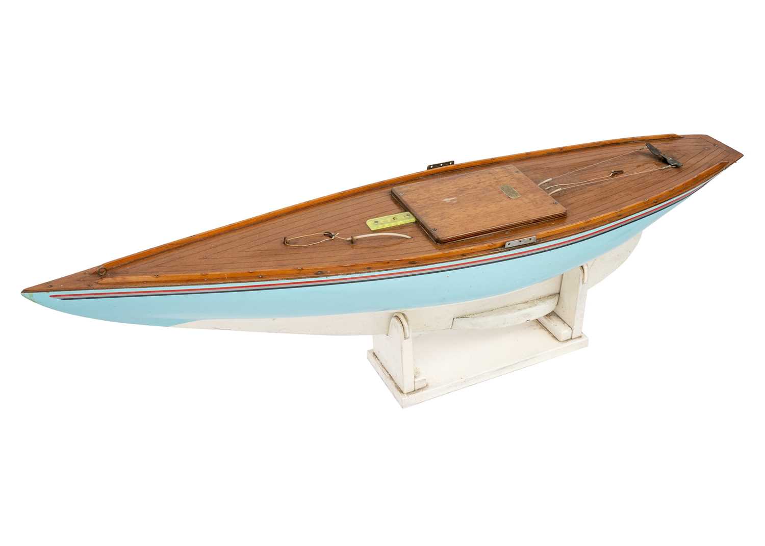 A 3ft 9" pond yacht by Reg Phillips of St Mary's Isles of Scilly. - Image 2 of 2