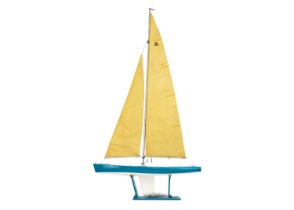 A 4ft 2" pond yacht.