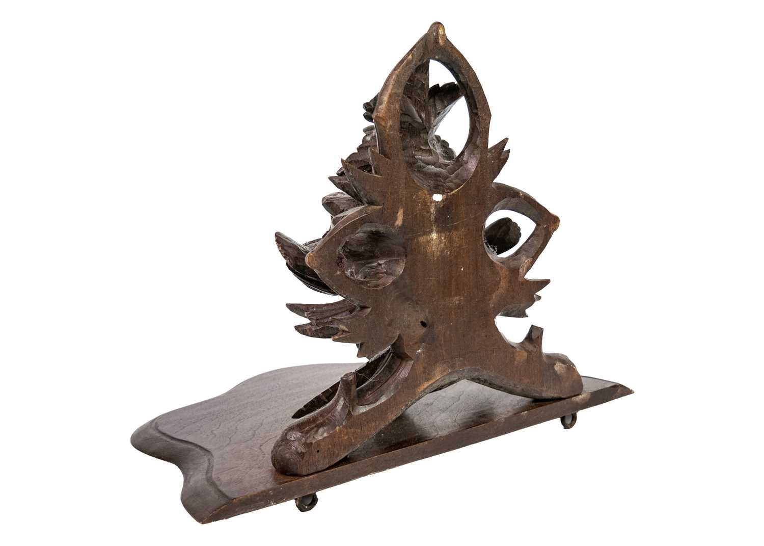 A Black Forest carved wall bracket. - Image 4 of 4