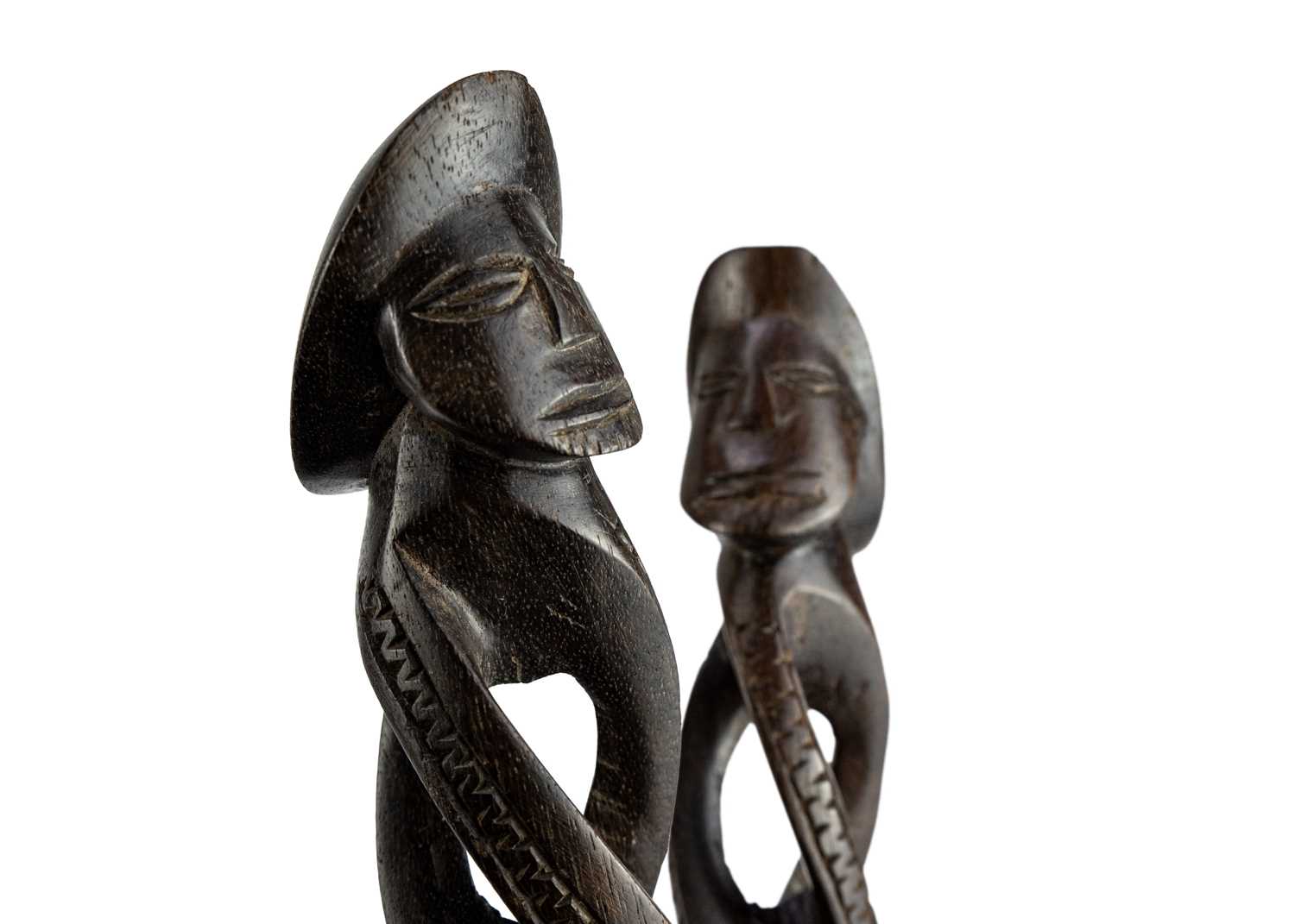 A pair of Fijian cannibal forks. - Image 3 of 3
