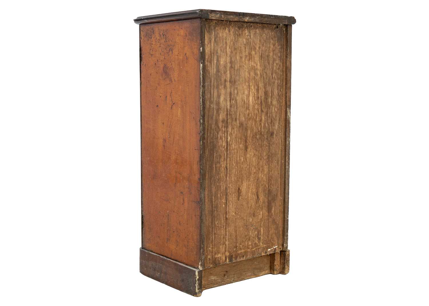 A Victorian mahogany pot cupboard. - Image 3 of 3