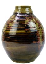 A studio pottery vase.