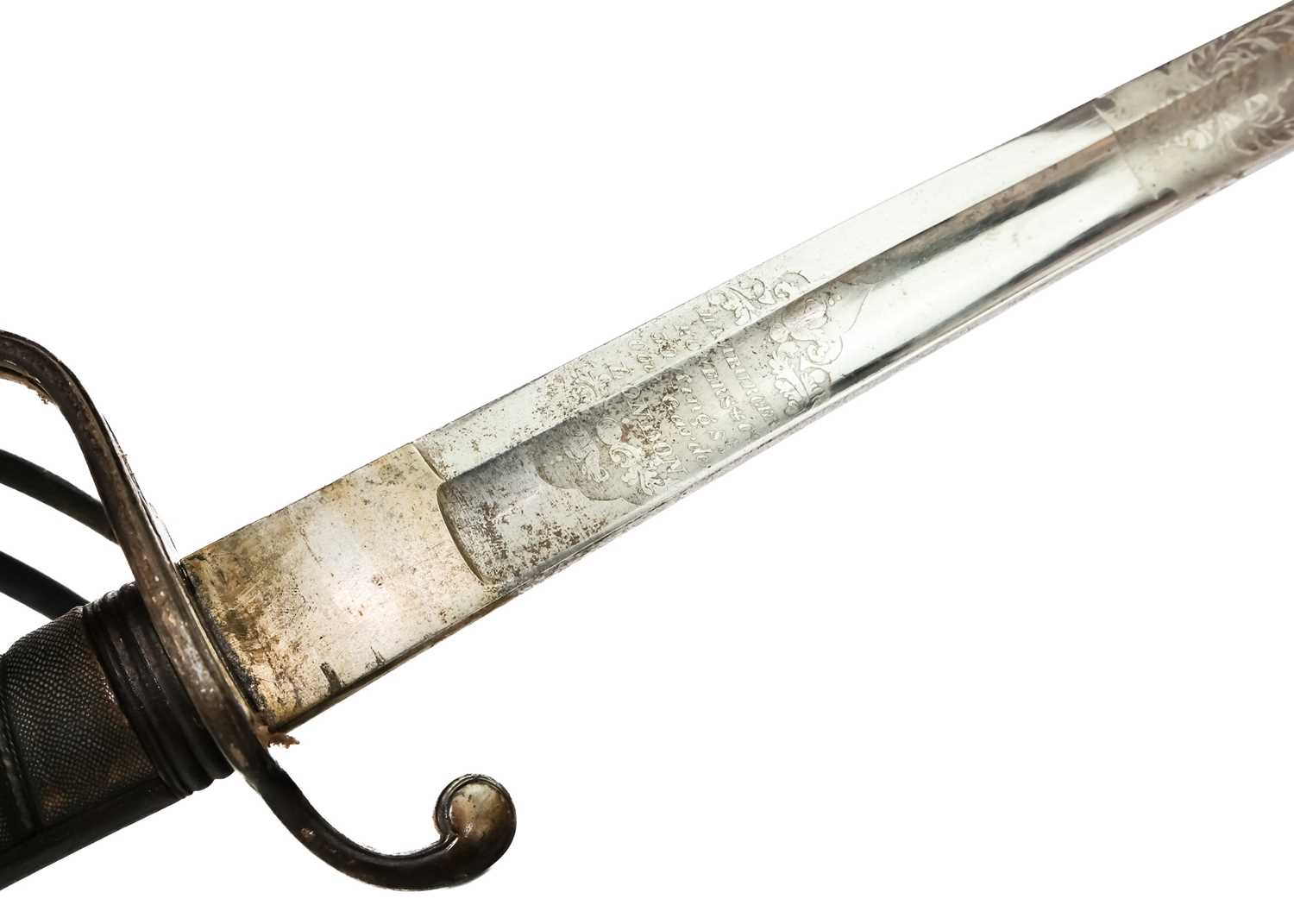 An 1822 pattern officer's sword. - Image 4 of 5