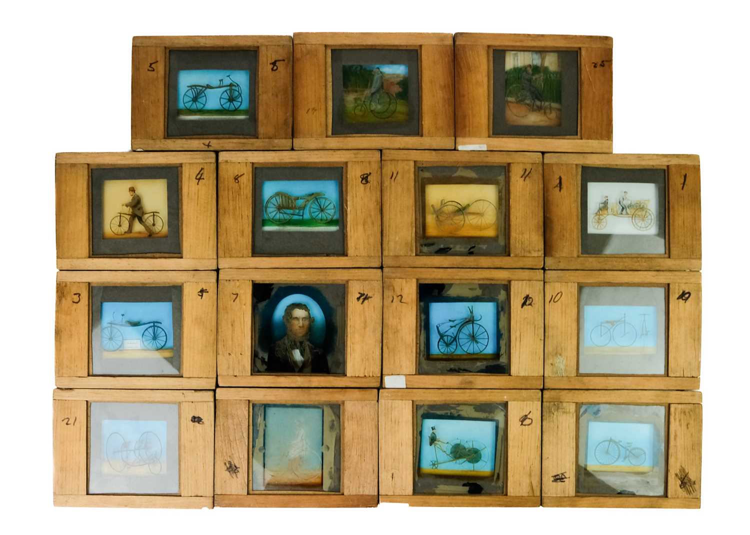 A collection of 33 magic lantern slides. - Image 10 of 11