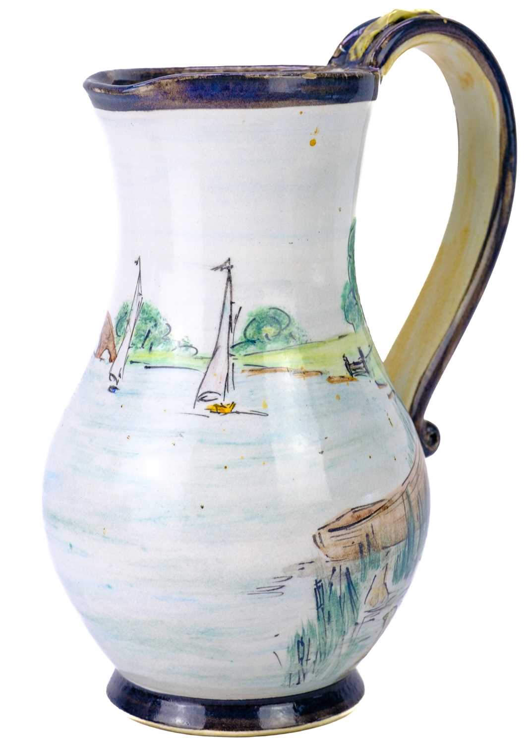 A Richard Wilson studio pottery jug. - Image 4 of 10