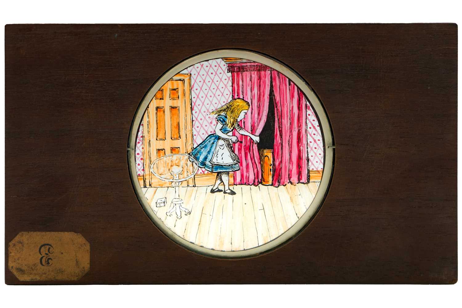 Magic Lantern Slides, Hand painted. Alice's Adventures in Wonderland & Through the Looking Glass. A - Image 10 of 48