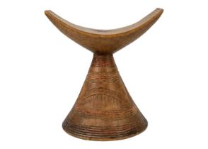 An East African headrest Gurage.