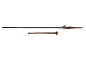 A throwing stick.