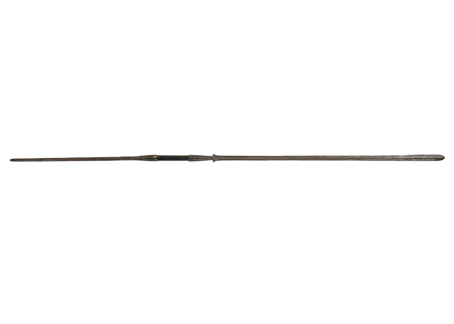 A Masai lion spear.