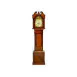 A 19th century mahogany eight-day longcase clock.