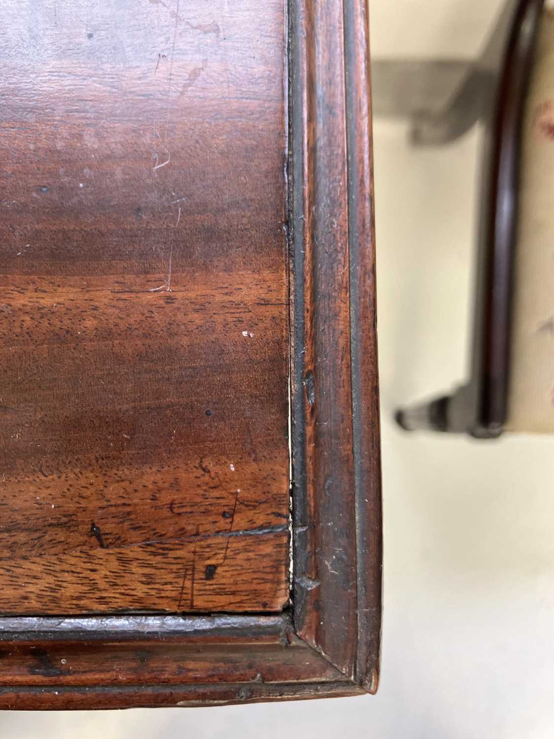 A George III mahogany side cabinet/low press. - Image 13 of 13