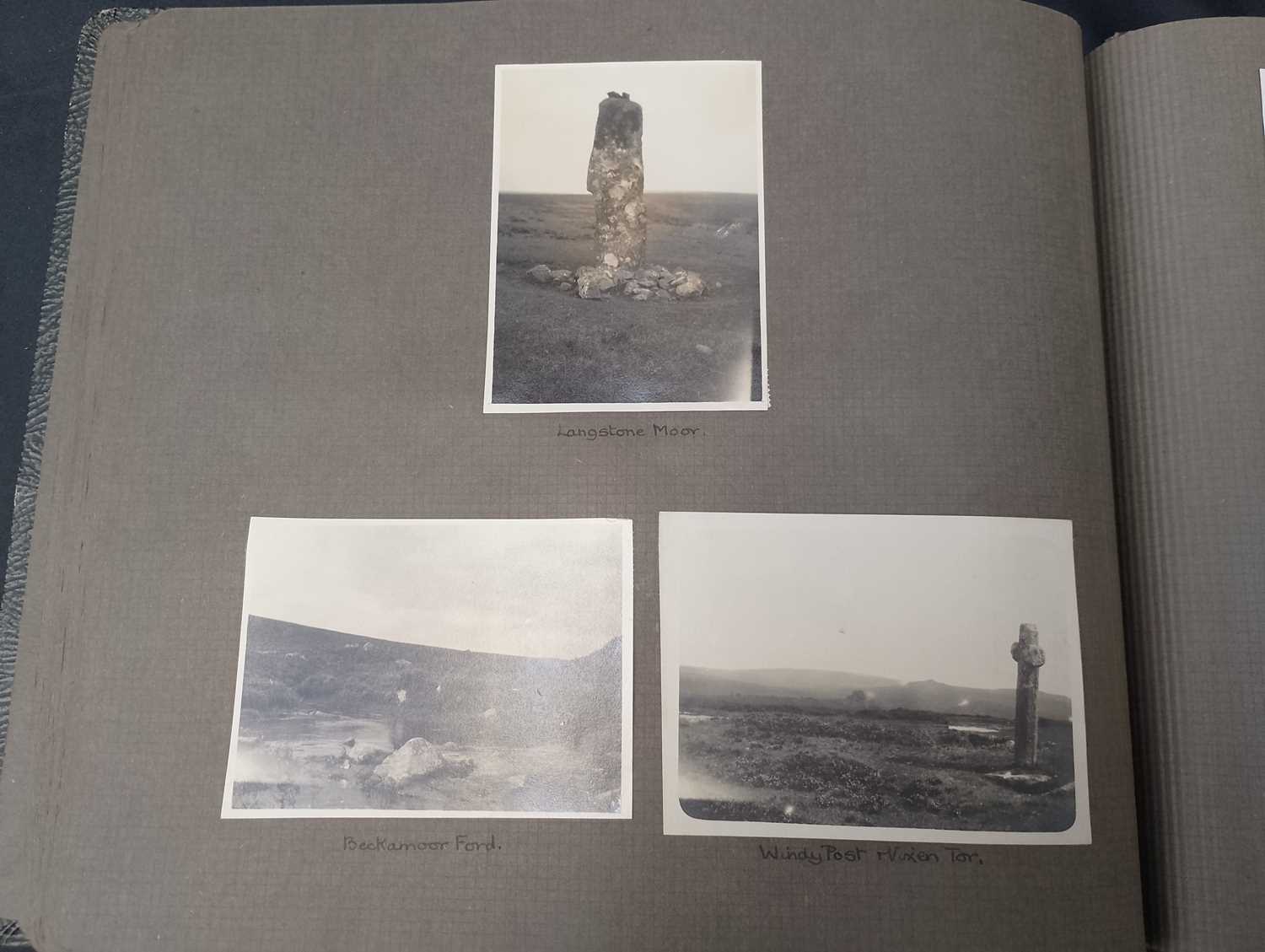 Two albums of photographs, Dartmoor and South Devon. - Image 18 of 27