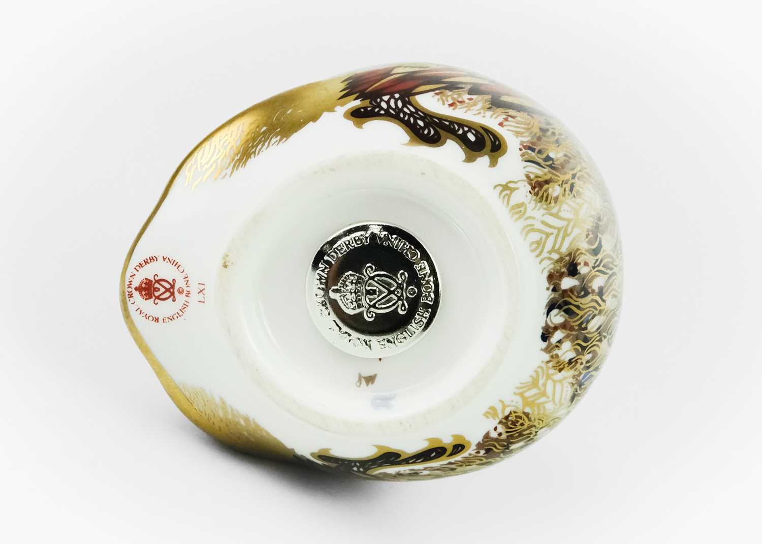 Three Royal Crown Derby paperweights. - Image 10 of 10