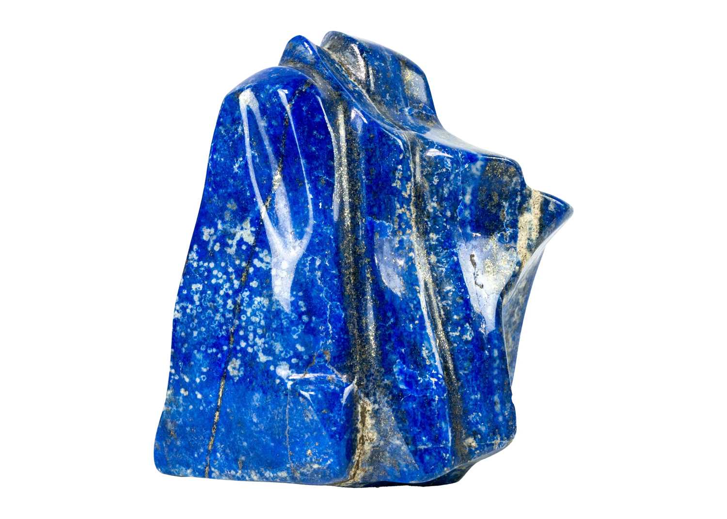 A large lapis lazuli mineral specimen. - Image 2 of 3