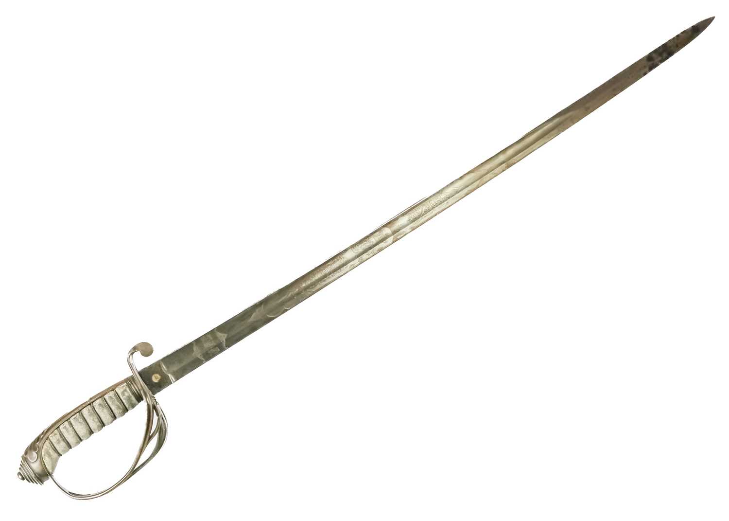 A Victorian 1822 pattern infantry officer's sword. - Image 3 of 9