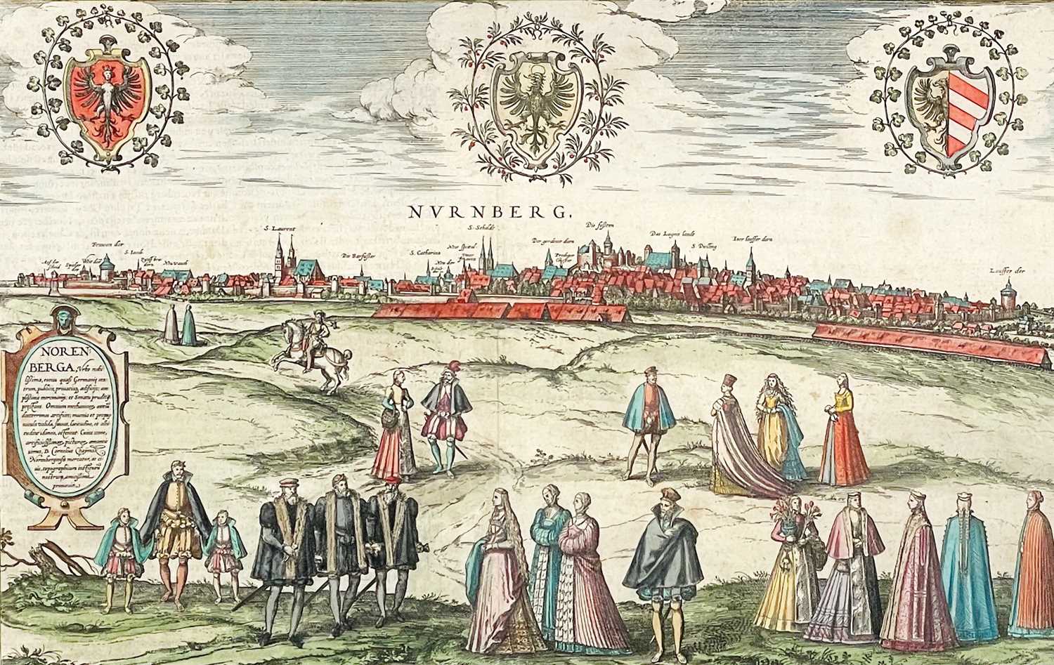 Braun & Hogenberg Nuremberg (Nürnberg), 1575-1612